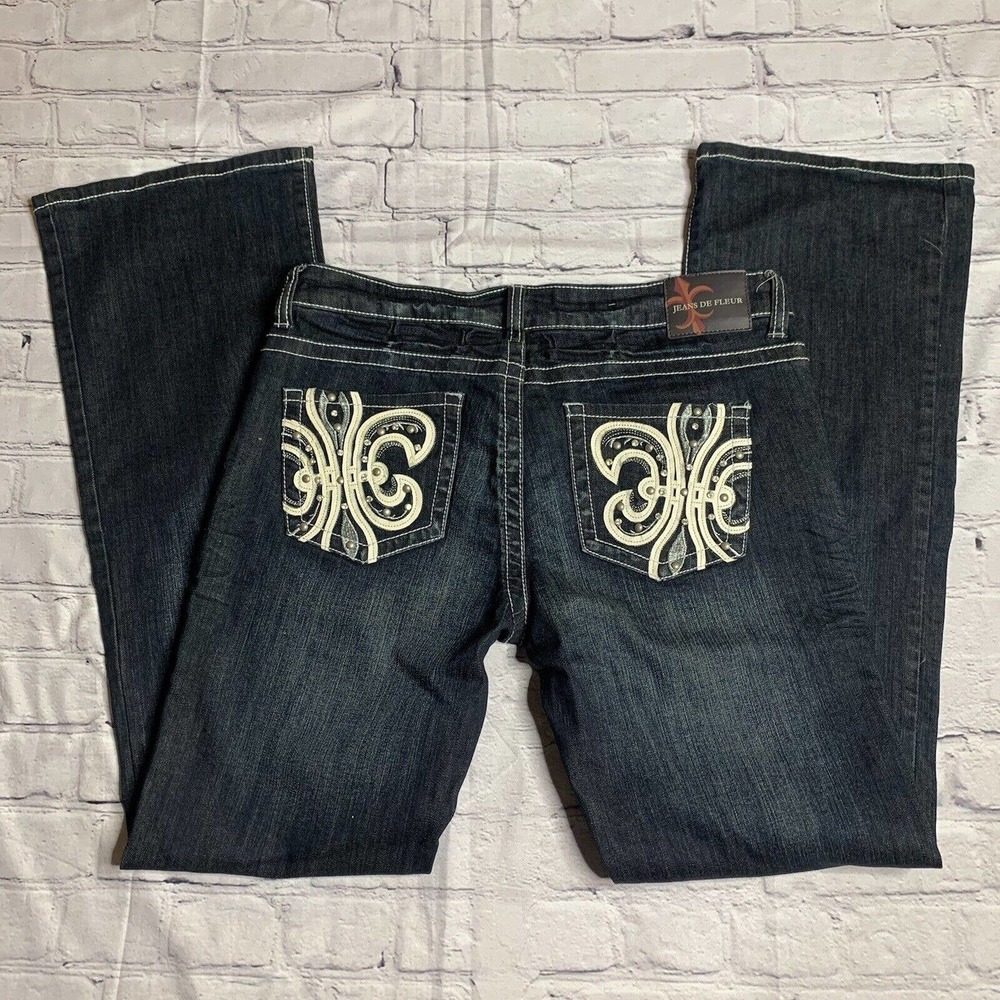 Jeans De Fleur Womens Bootcut Size 15 Jeans